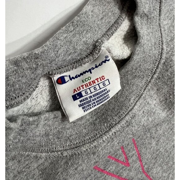 Stray Rats Champion Crewneck in Gray - Picture 2 of 3